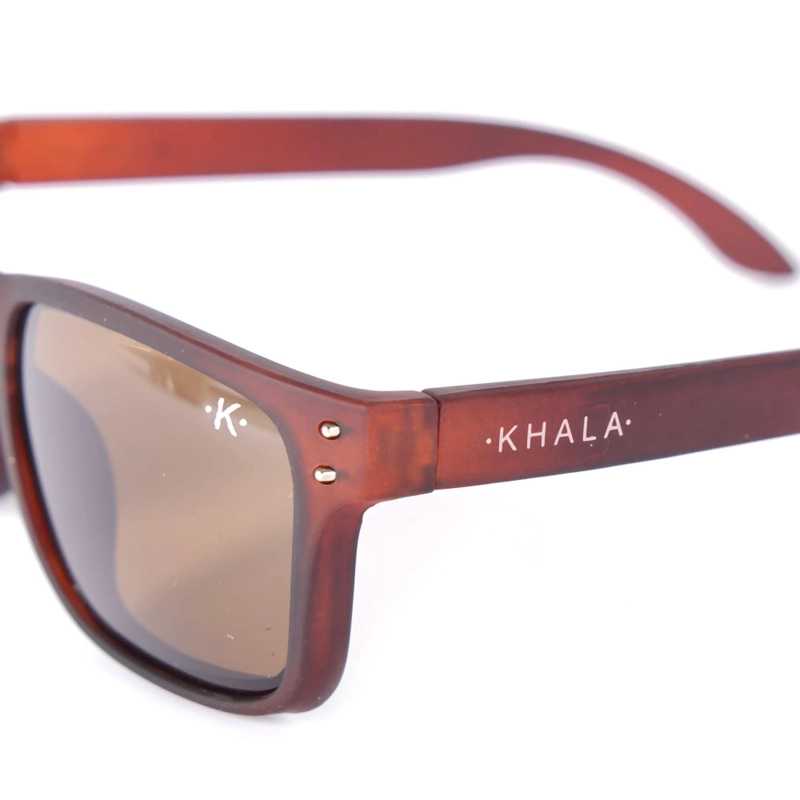 LENTES SOL HOMEWELL WAYFARER CAFÉ OSCURO UV400 - 2