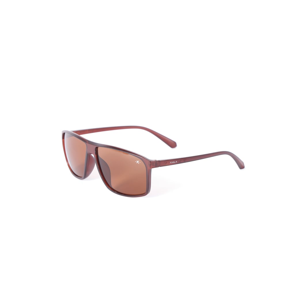 LENTES DE SOL CUADRADO CAFÉ UV400 - 1