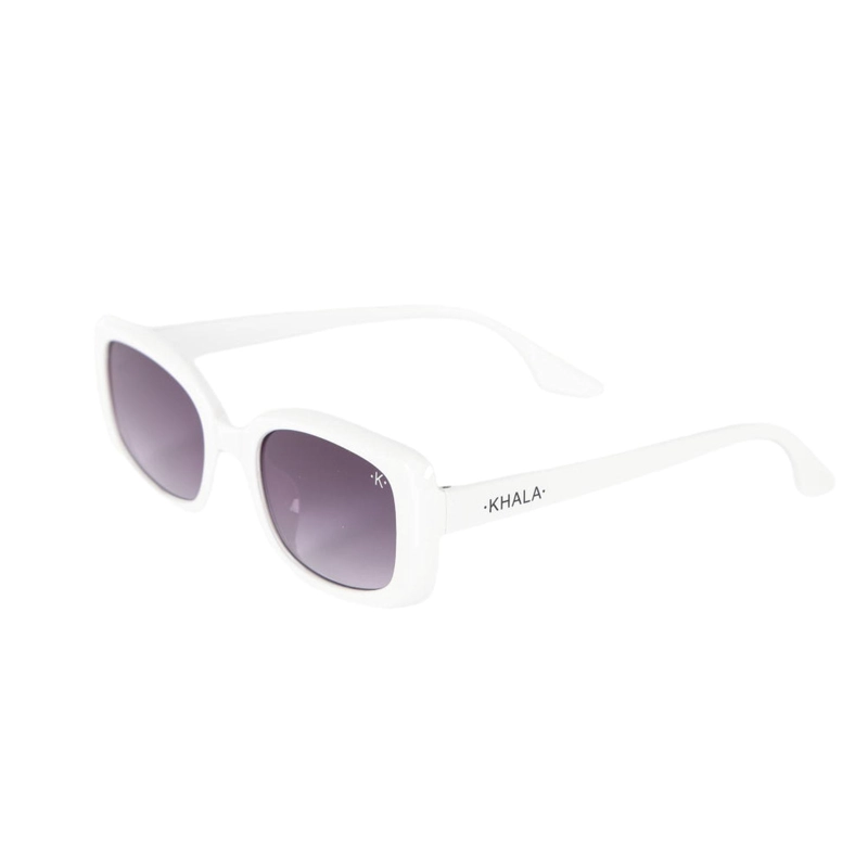 LENTES SOL HOMEWELL RECTANGULAR BLANCO NEGRO UV400 - 1