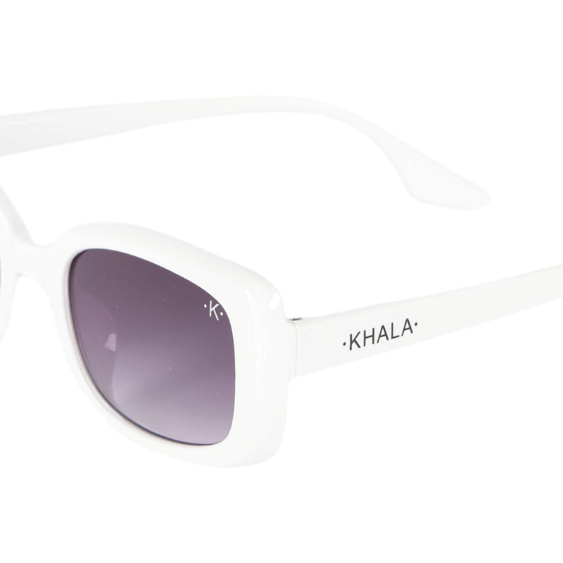 LENTES SOL HOMEWELL RECTANGULAR BLANCO NEGRO UV400 - 3
