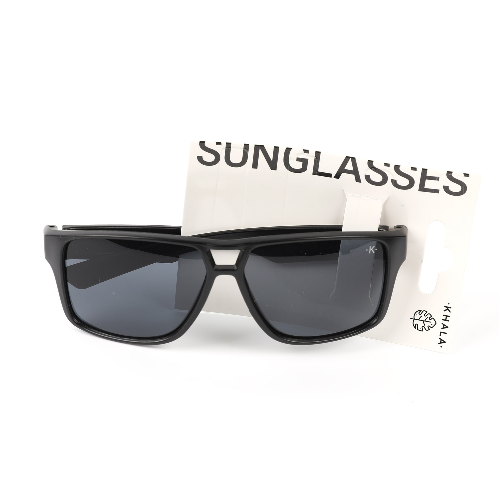 LENTES DE SOL RECTANGULAR NEGRO UV400 - 2