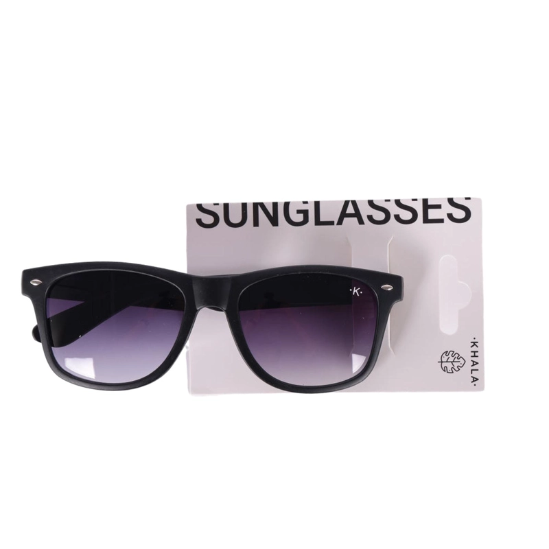 LENTES SOL HOMEWELL WAYFARER NEGRO TRANSPARENTE UV400 - 2