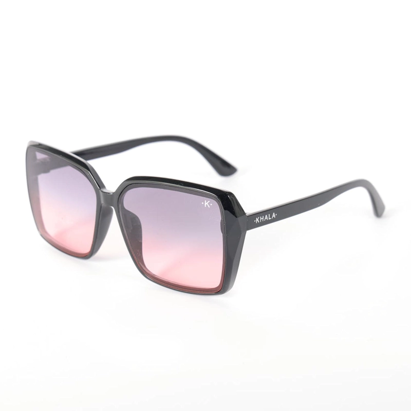 LENTES SOL HOMEWELL OVERSIZE MORADO ROSADO UV400 - 1