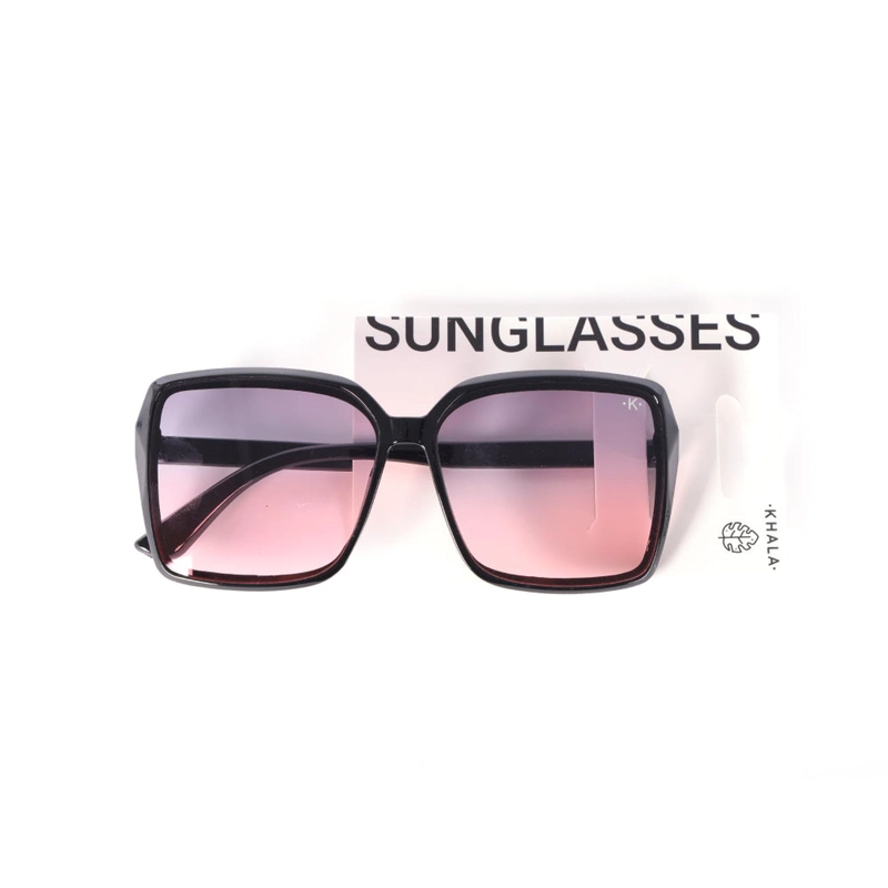 LENTES SOL HOMEWELL OVERSIZE MORADO ROSADO UV400 - 2