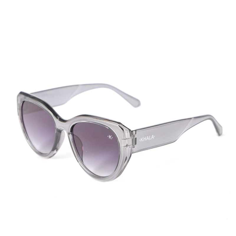 LENTES SOL HOMEWELL OJO GATO NEGRO GRIS UV400 - 1