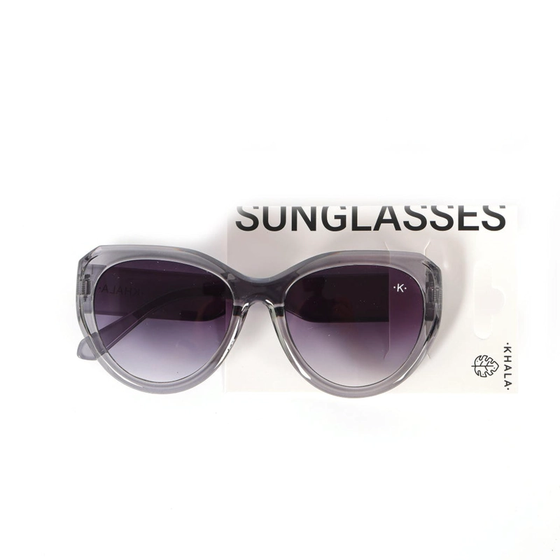 LENTES SOL HOMEWELL OJO GATO NEGRO GRIS UV400 - 2