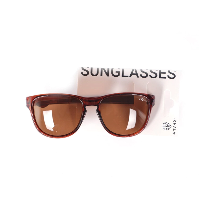 LENTES SOL HOMEWELL REDONDOS CAFÉ UV400 - 2