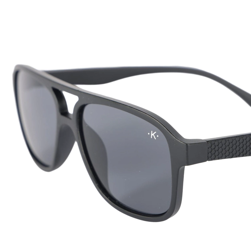 LENTES SOL HOMEWELL CUADRADO AVIADOR NEGRO UV400 - 3