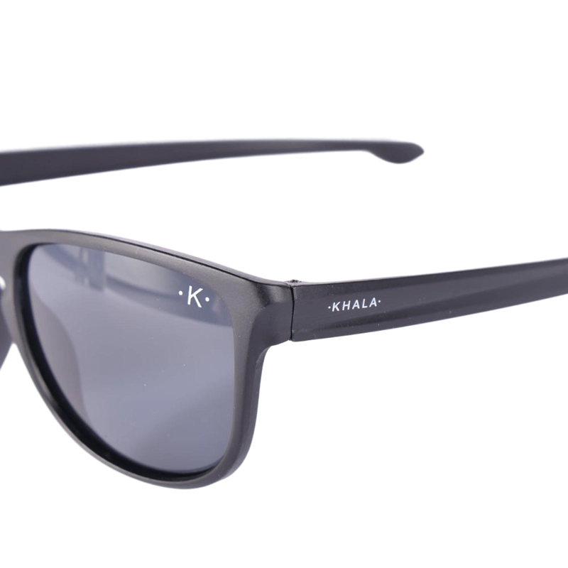 LENTES SOL HOMEWELL WAYFARER REDONDO NEGRO UV400 - 3