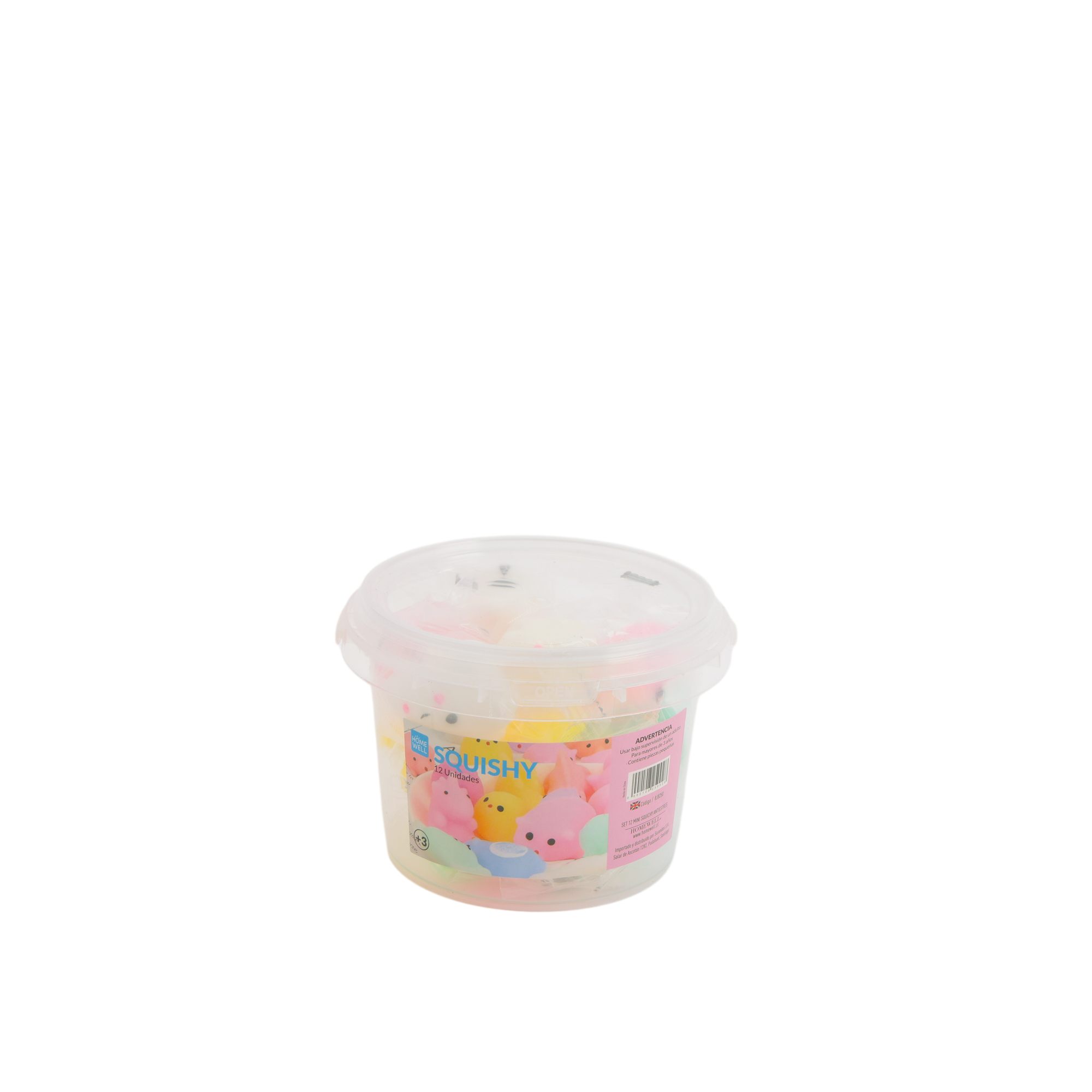 SET 12 MINI SQUICHY ANTIESTRES