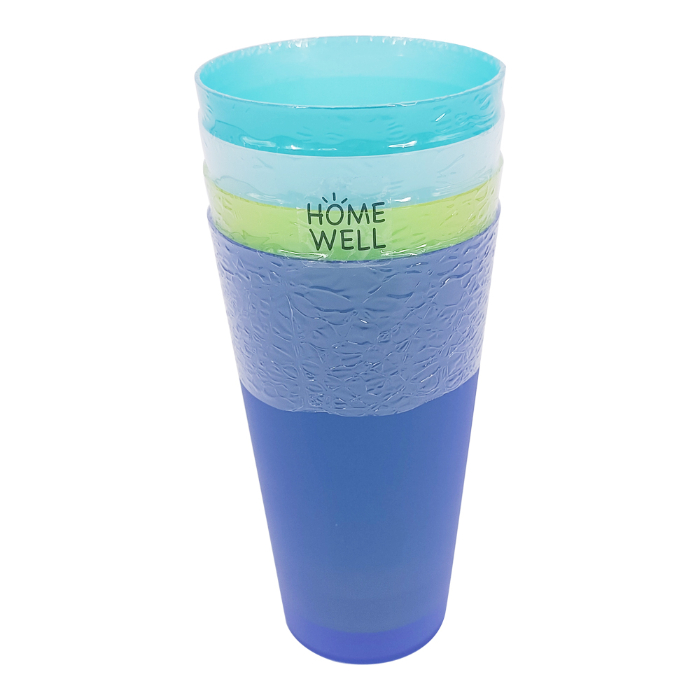 SET 4 VASOS PP 500ML - 1