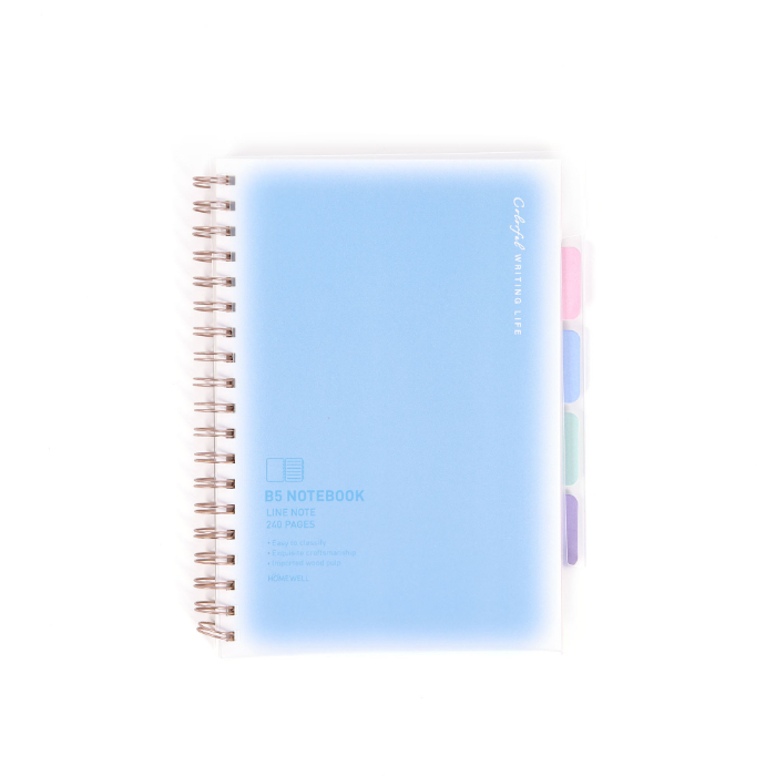 LIBRETA AZUL 17.3*25CM - 1