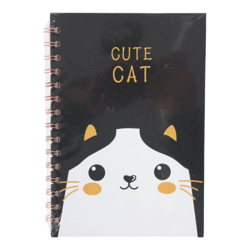 LIBRETA HOMEWELL NEGRO 14.5*21.5CM - 1