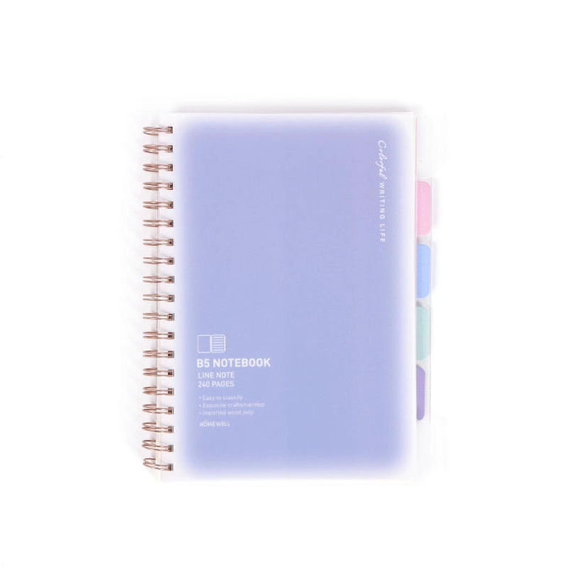 LIBRETA MORADA HOMEWELL - 1