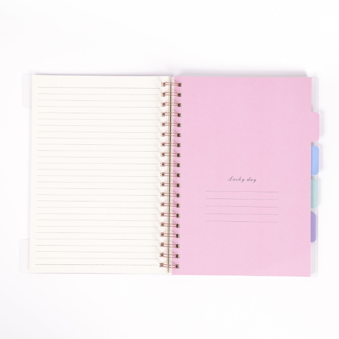 LIBRETA MORADA 17.3*25CM - 2