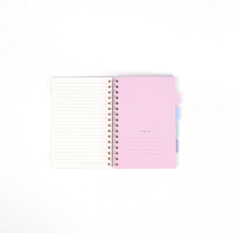 LIBRETA ESPIRAL MORADA - 2