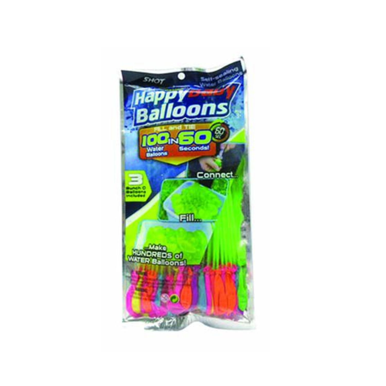 100 BOMBAS DE AGUA EN 60 SEGUNDOS - 1