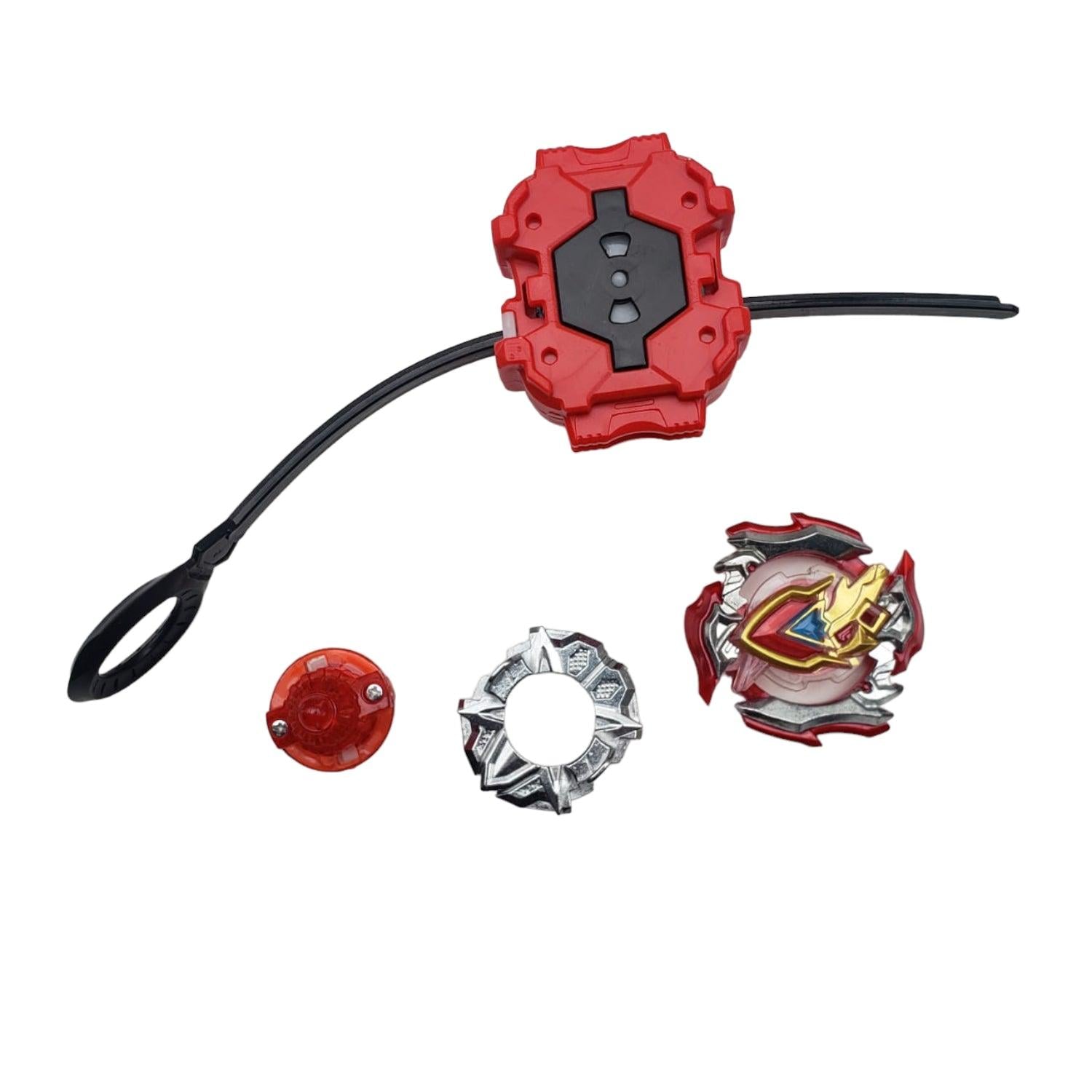 JUEGO LANZADOR TROMPO HOMEWELL ROJO - 2