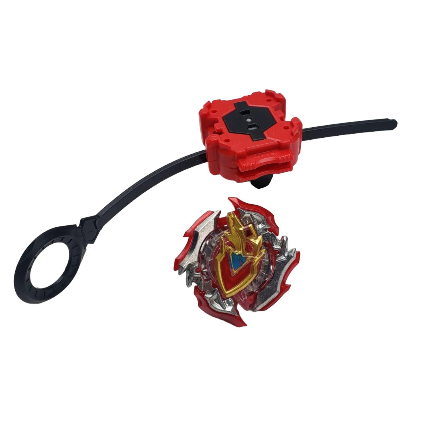 JUEGO LANZADOR TROMPO HOMEWELL ROJO - 3