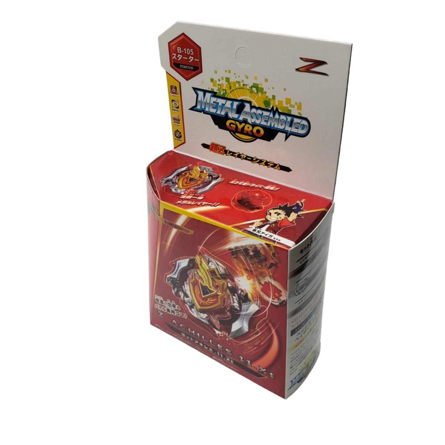 JUEGO LANZADOR TROMPO HOMEWELL ROJO - 5