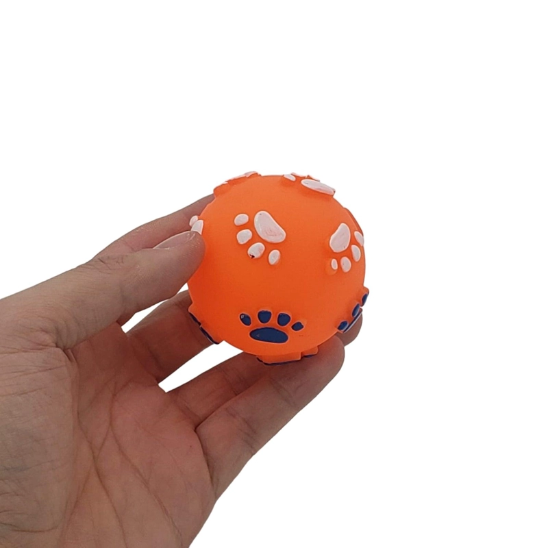 PELOTA PERROS HOMEWELL JUGUETE NARANJO - 2