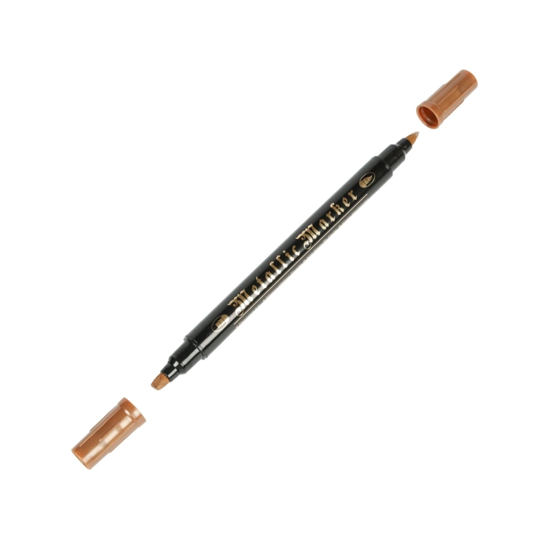MARCADORES METALICOS DOBLE PUNTA HOMEWELL - 6
