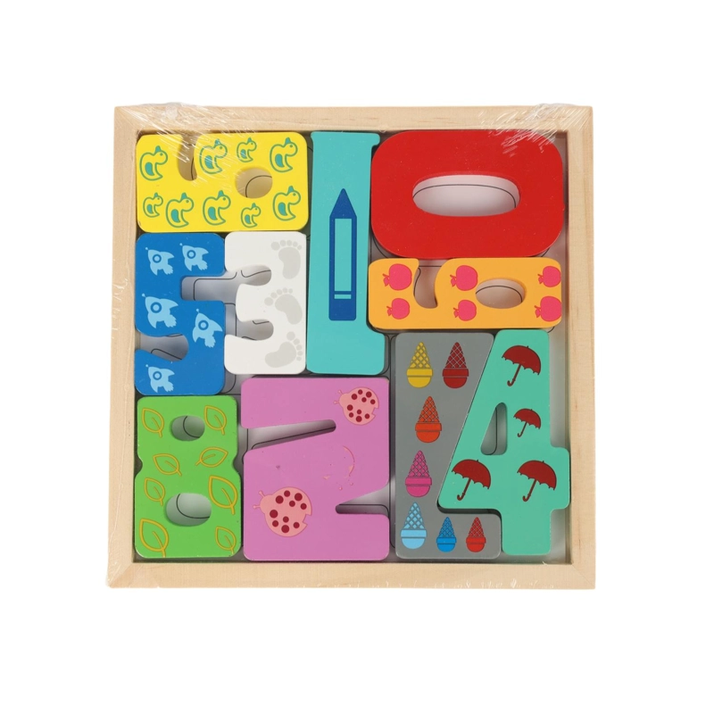 PUZZLE INFANTIL DE MADERA - 1
