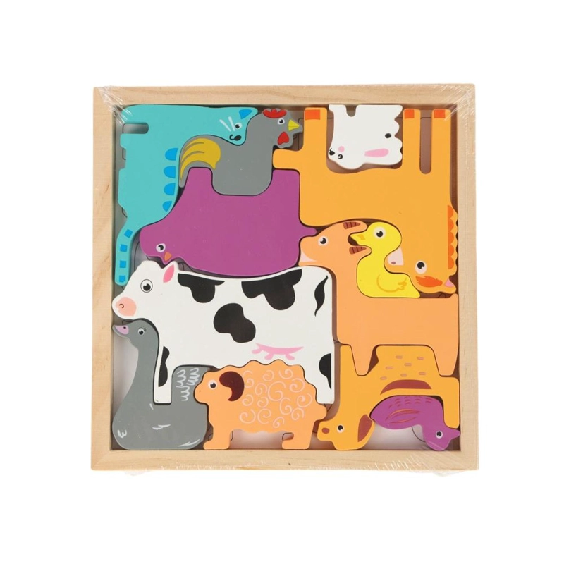 PUZZLE INFANTIL DE MADERA - 1