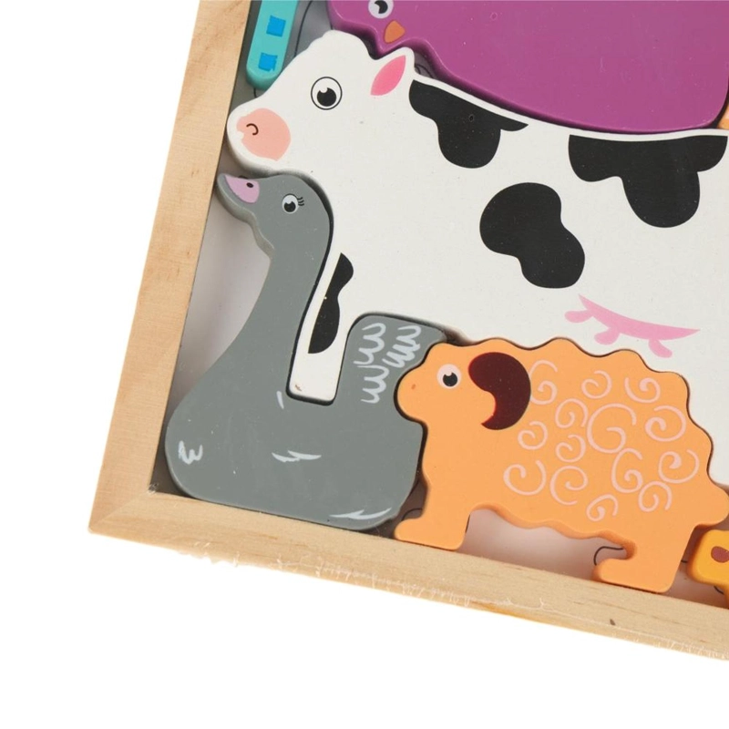 PUZZLE INFANTIL DE MADERA - 2