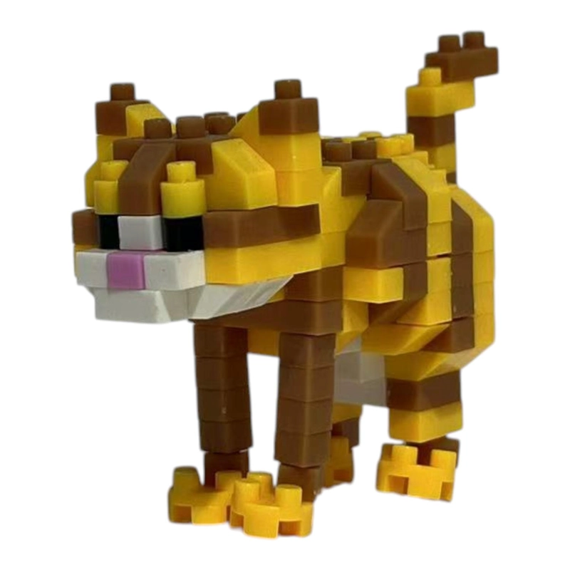 MINI BLOQUE ARMABLE GATITOS - 1
