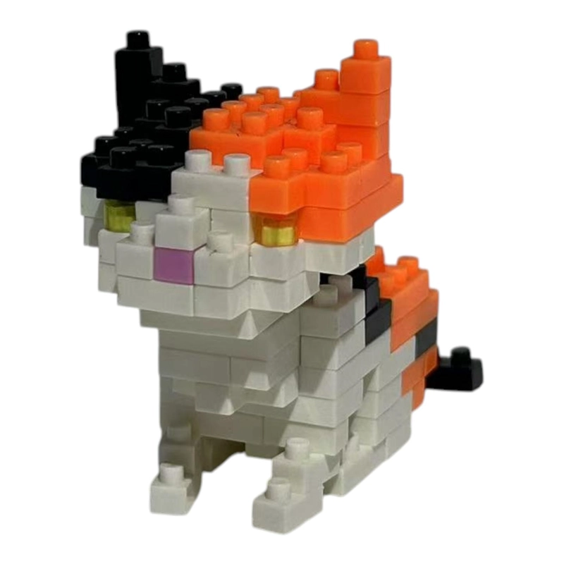 MINI BLOQUE ARMABLE GATITOS - 1