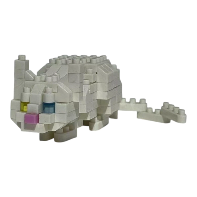 MINI BLOQUE ARMABLE GATITOS - 1