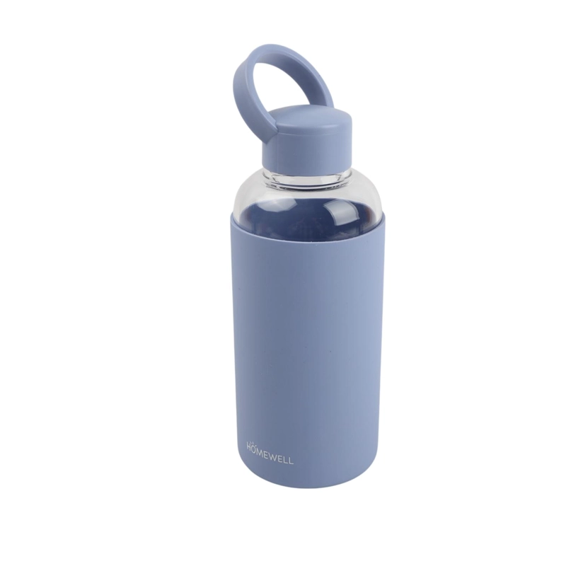 BOTELLA SILICONA LIGHT BLUE - 1
