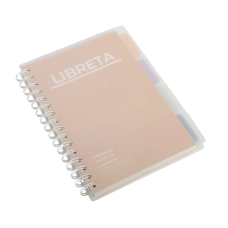 LIBRETA ORGANIZADORA CON SEPARADORES - 2