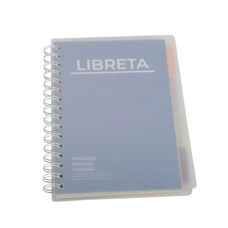LIBRETA ORGANIZADORA CON SEPARADORES - 1