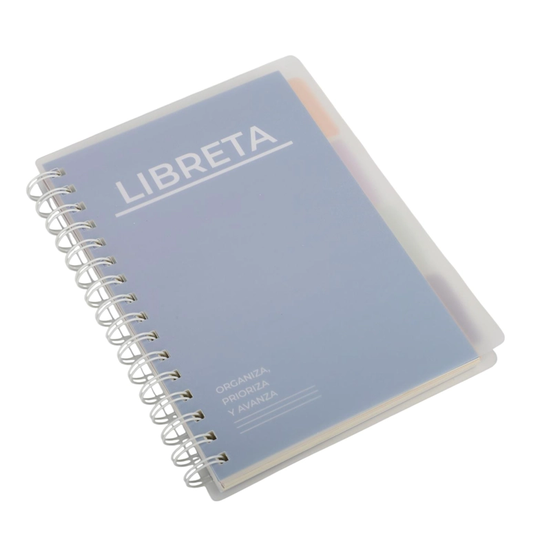 LIBRETA ORGANIZADORA CON SEPARADORES - 2
