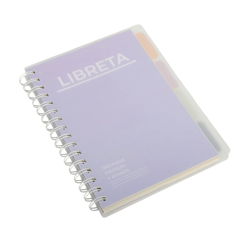 LIBRETA ORGANIZADORA CON SEPARADORES - 2
