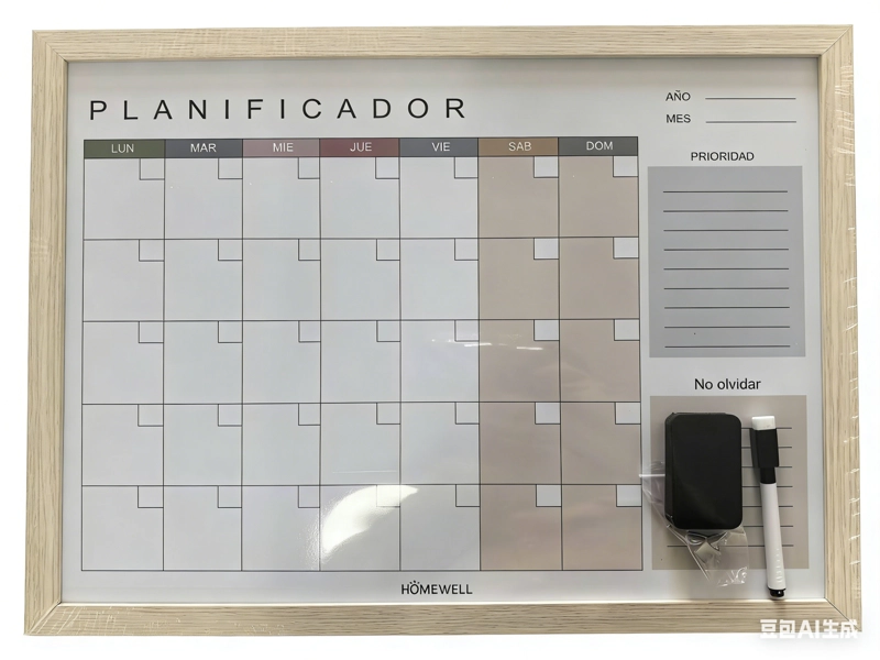 PIZARRA PLANNER NEUTRO MENSUAL - 1