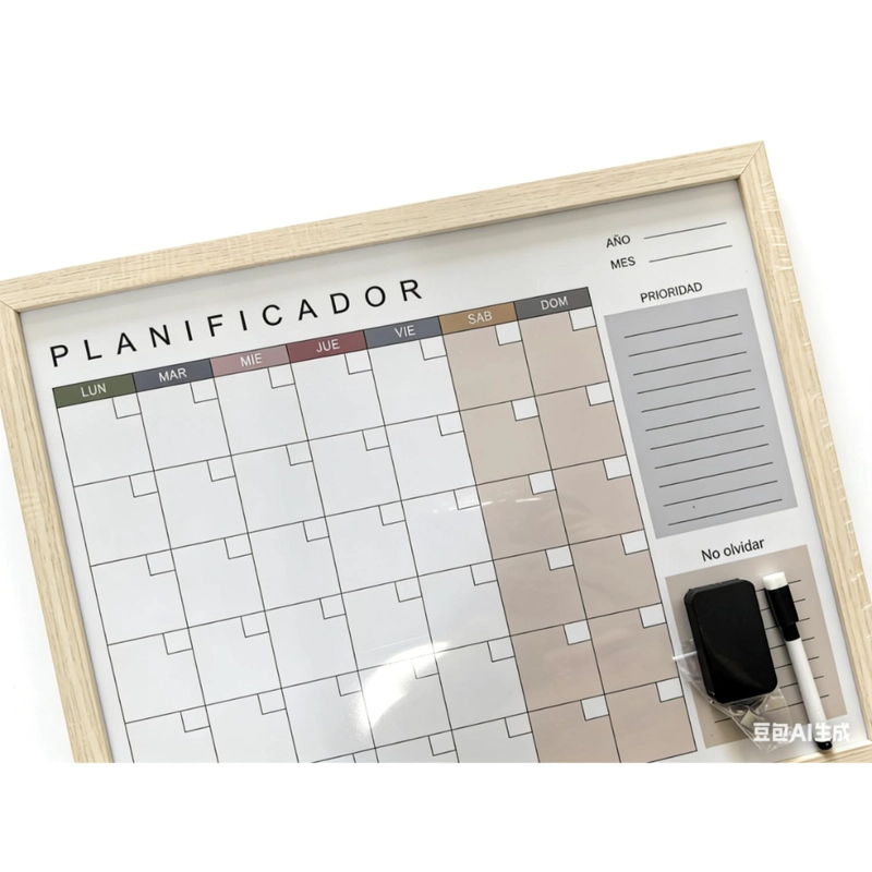 PIZARRA PLANNER NEUTRO MENSUAL - 3