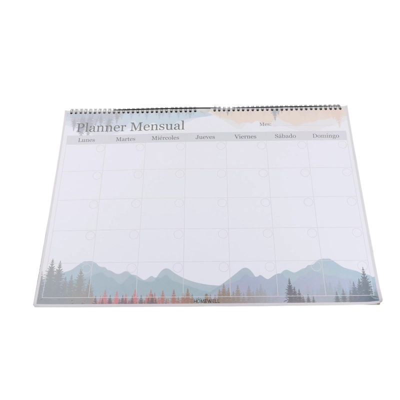 CALENDARIO MENSUAL ESPIRAL - 3