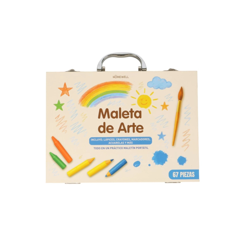 SET DE ARTE MALETA PORTATIL 67PZAS - 1