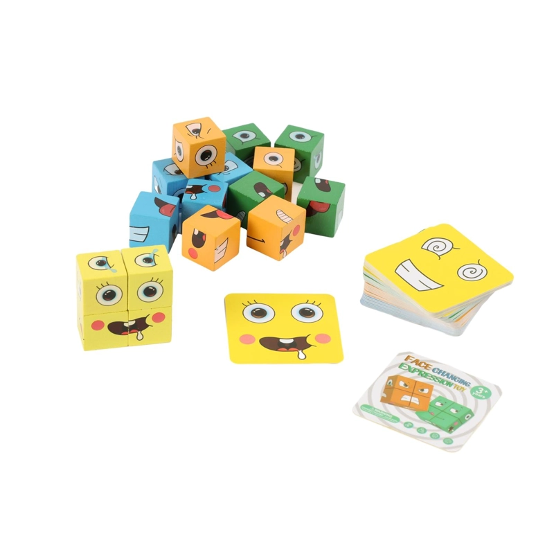 JUEGO CUBOS CARAS - 2