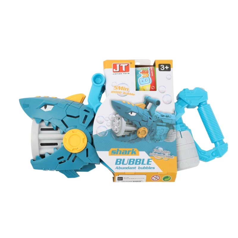 PISTOLA LANZA BURBUJAS SHARK - 3