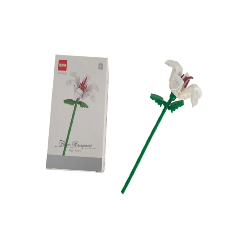 FLOR DE BLOQUE ARMABLE DIY - 1