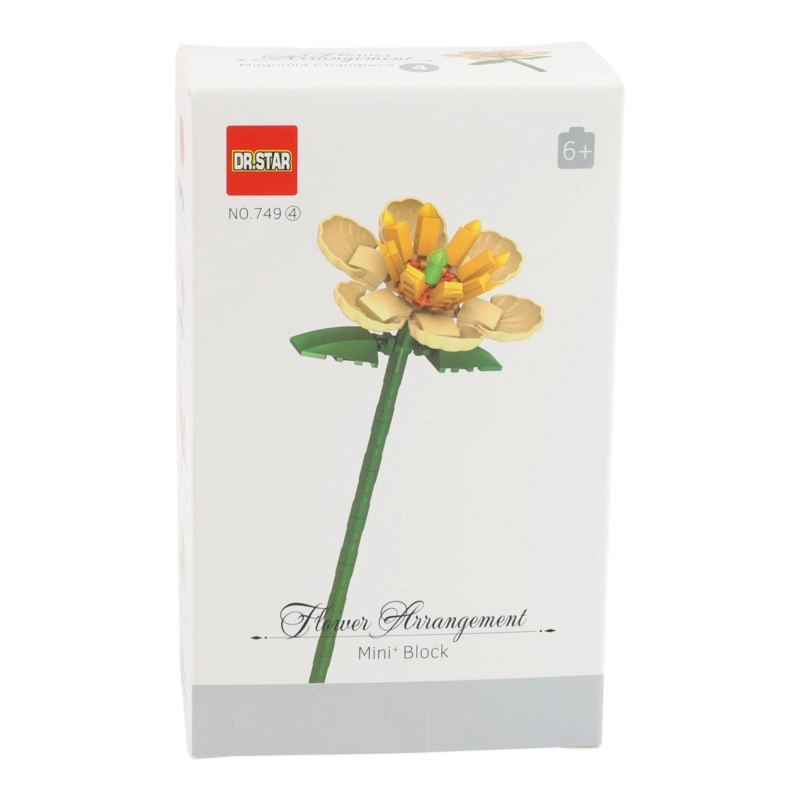 FLOR DE BLOQUE ARMABLE DIY - 2