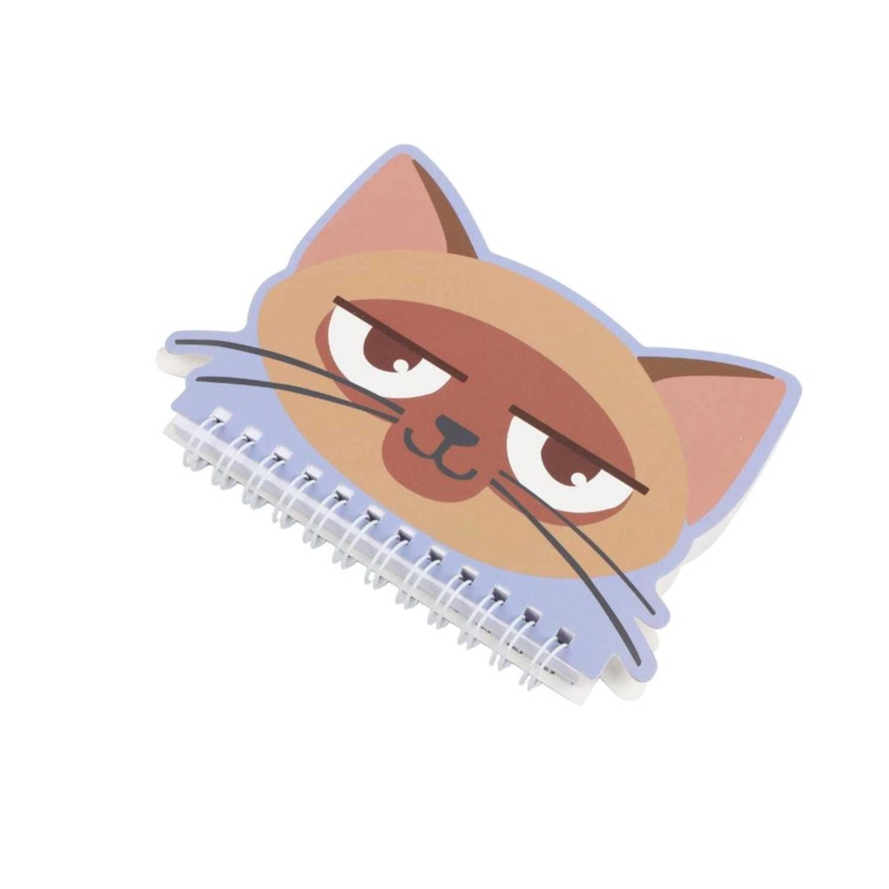 LIBRETA GATO MARRON 60H - 2