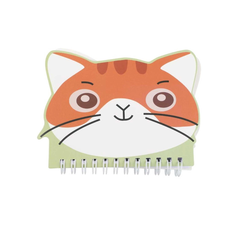 LIBRETA DE GATO NARANJA 60H - 1