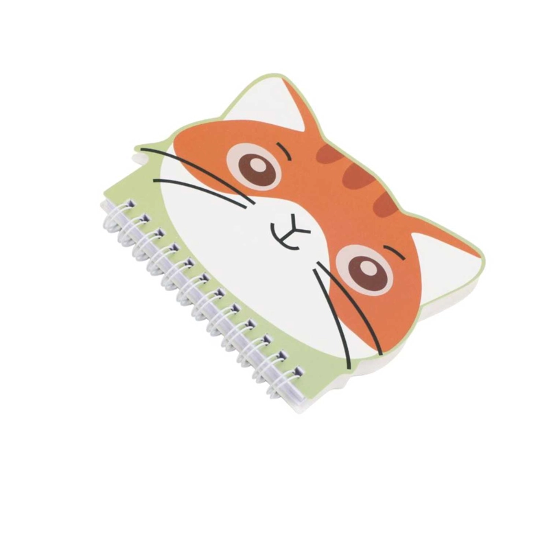 LIBRETA DE GATO NARANJA 60H - 2