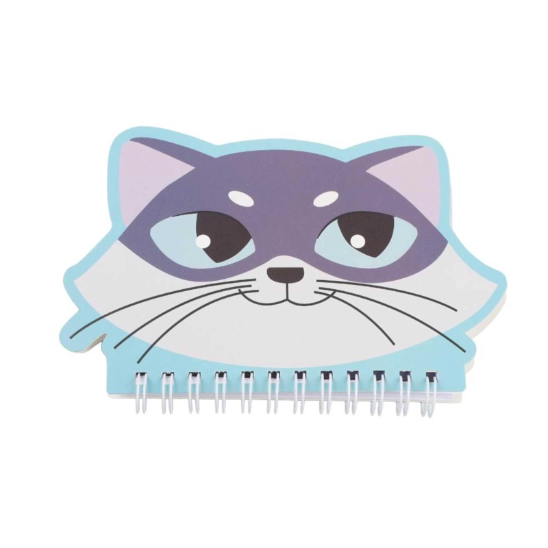 LIBRETA GATO AZUL 60H - 1