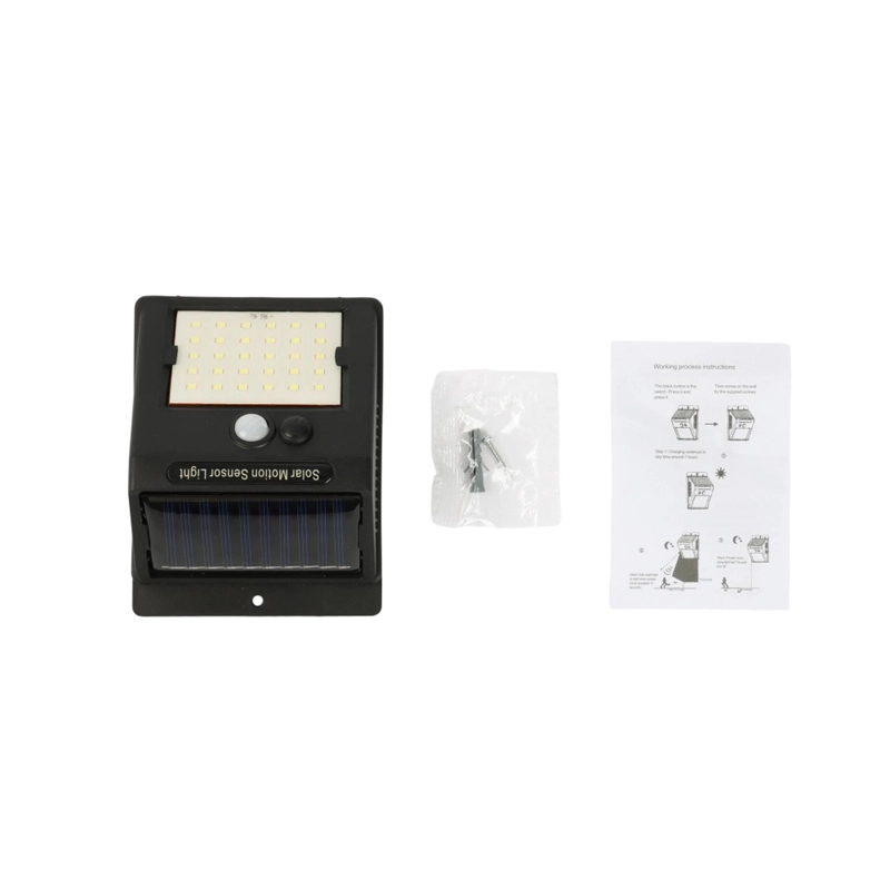 LAMPARA SOLAR DE PARED - 6